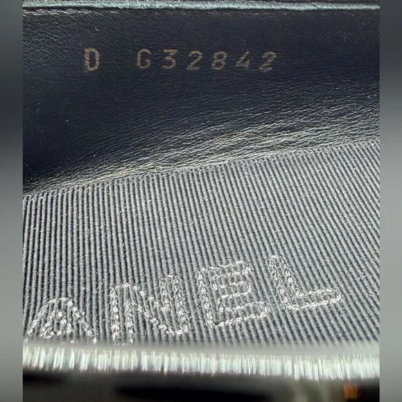 Chanel CC Logo Grosgrain Cap Toe Bow Ballerina Flats Woven Black Leather EU 41.5 - Picture 14 of 14